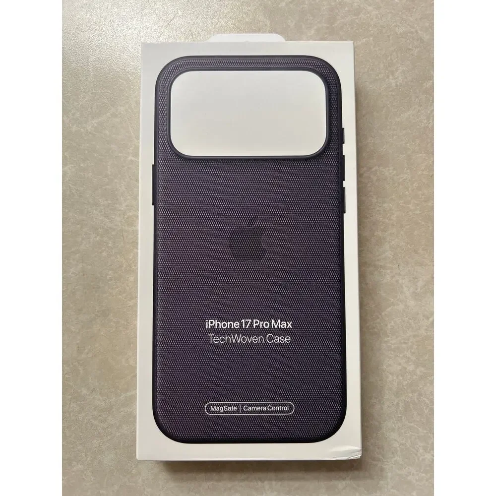 New Apple iPhone 17 Pro MAX TechWoven Case with MagSafe Purple (Model A3562)